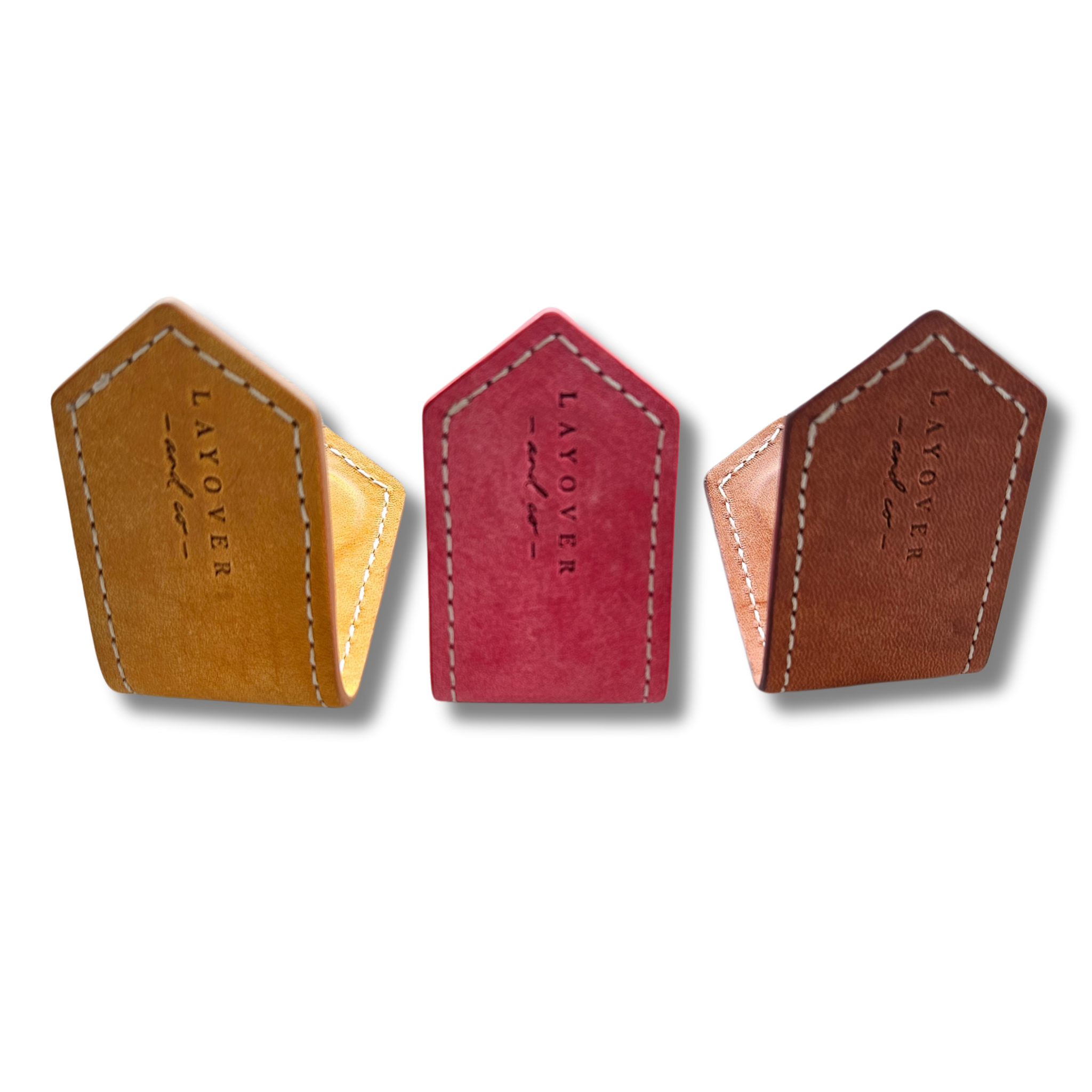 Leather Magnetic Bookmarks